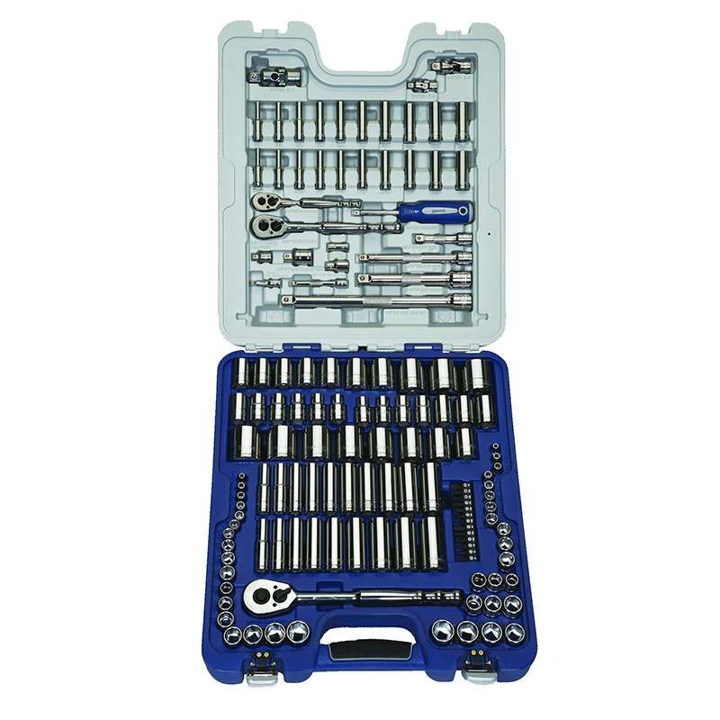 Socket and Drive Tool Set, 138 pc 1/4", 3/8" and 1/2" Drive, 6 and 12-Point