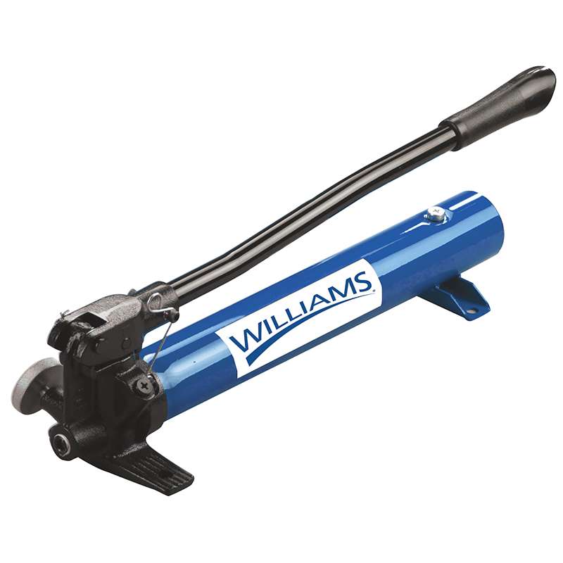 Hand Pump, 2 Speed, 61in Usable Oil Capacity, Pressure Relief Valve