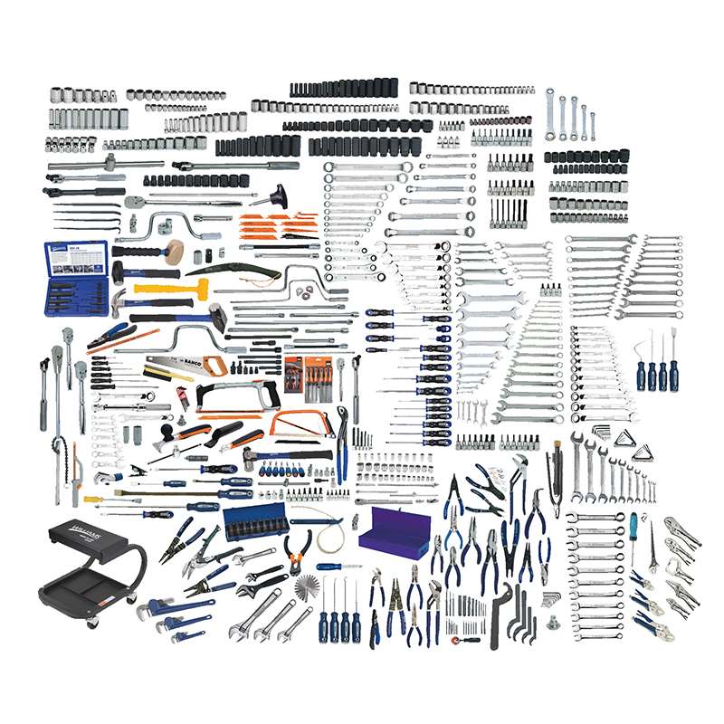 Mega Master Set, Tools Only, Comprehensive Assortment Of Tools