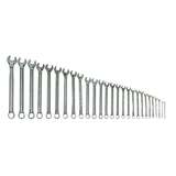 Combination Wrench Set, 27 Piece, Chrome, Metric, Supercombo Series redirect to product page