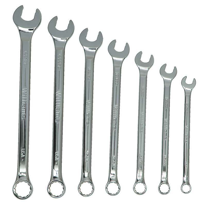 Combination Wrench, Standard Ratcheting, Metric, 10 Piece Set