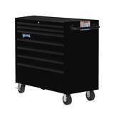 Roll Cabinet, 40" Wide x 20" Deep, 7-Drawer, Black, Professional Series redirect to product page