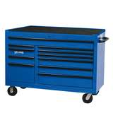 Roll Cabinet, 55" Wide x 24" Deep, 11-Drawer, Blue, Professional Series redirect to product page