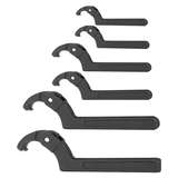 Adjustable Spanner Wrench Set, 6 Piece, Pin redirect to product page