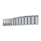 Deep Socket Set, 3/8 in Drive, 6 Point, Deep Length redirect to product page