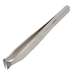 ESD-Safe High Precision Carbon Steel Tweezers, 12mm Tapered Cutting Tips, 4.53" Long