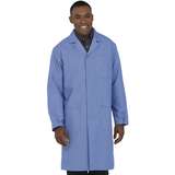 Microstat ESD-Safe Heavy Weight Unisex 41" Lab Coat, Silica Blue, Medium redirect to product page