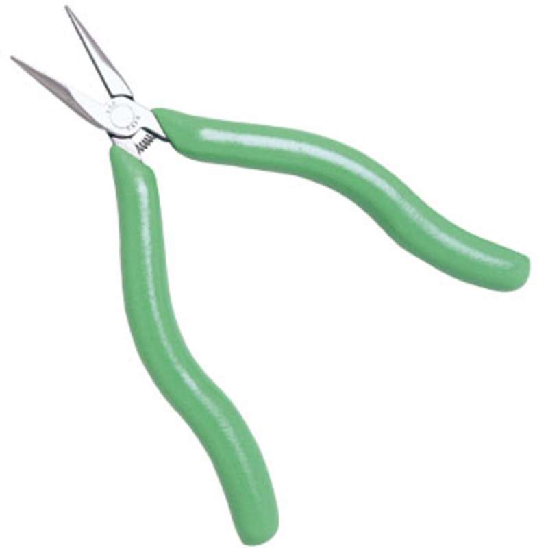 Weller Xcelite 5" Chain Nose Pliers - Heavy Duty ESD-Safe Tool With Serrated Jaws