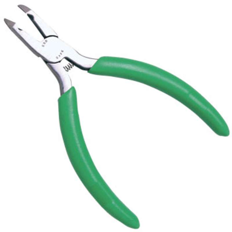 Electronic ESD Grip, Angled Tip Cutter, Flush, 4 1/2"