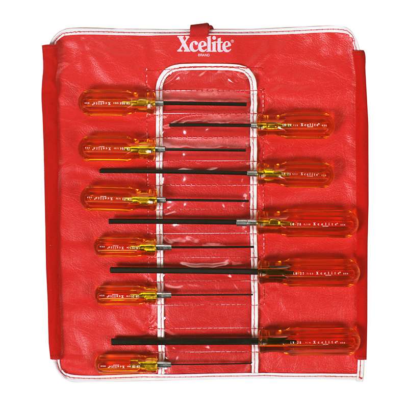LN Series® Allen SAE HexType Screwdriver Set, 11pc