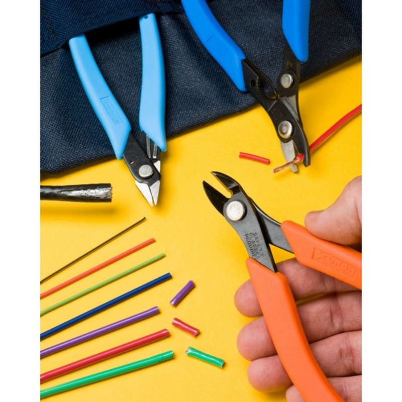 Wire Harness Tool Kit, with Adjustable Wire Stripper/Cutter, Maxi-Shear, Flush Cutter, and Mini-Shear