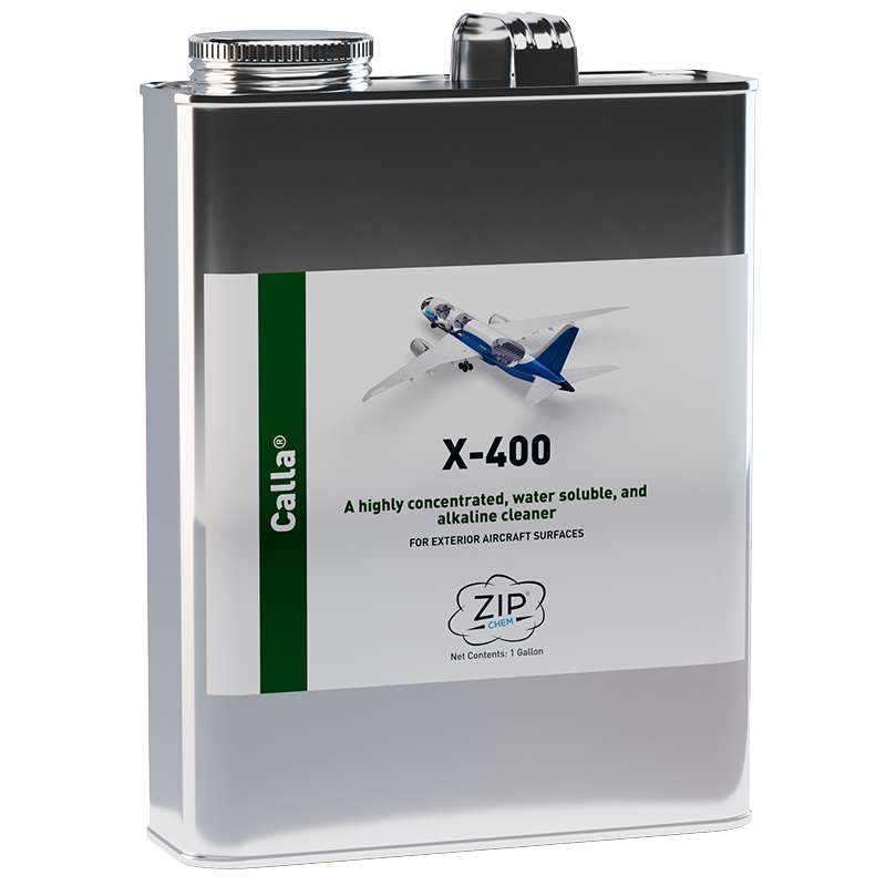 metal can with product label