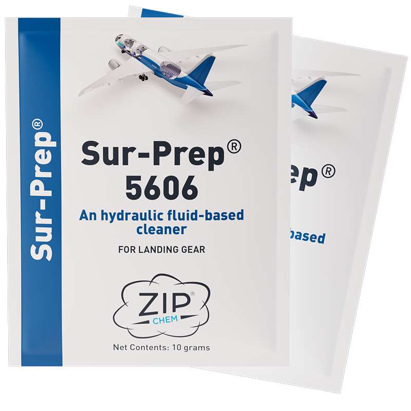 2 moist towelette packages with product label