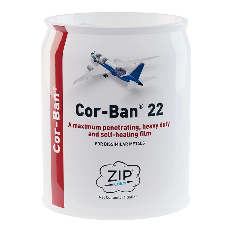 white can with product label