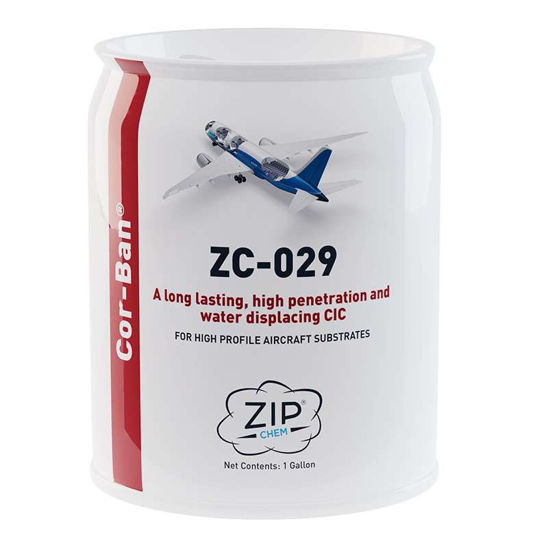 white can with product label